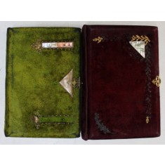 CARTE RELIGIOASA IN LIMBA EBRAICA SI GERMANA, 2 VOL - VIENA 1901