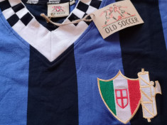 Tricou (retro anul 1930)fotbal - INTERNAZIONALE MILANO (Italia)-este nou foto