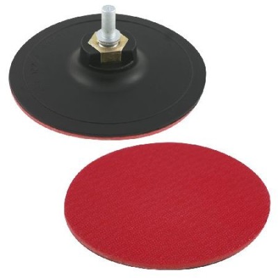 SUPORT DISC ABRAZIV AUTO-ADEZIV CU TIJA-FILET / 125MM foto