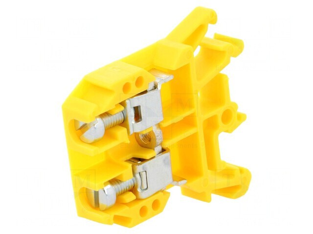 Conector de &Icirc;mbinare Șine 0,5-10mm2 2 Borne Galben 690V