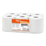 Cumpara ieftin Rola prosop, derulare centrala, 2 straturi, 108 m, alba, 6 role