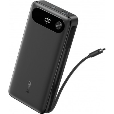 Baterie Externa Anker PowerCore, 20000mAh, 87W, QC + PD, 1 x USB-A - 2 x USB-C, Neagra A1383H11 foto