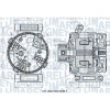 Alternator Ford Ranger (Tke), Transit Box (Fa), Transit Bus(Fd , Transit Custom V362 Box (Fy, Transit Custom V362 Bus (F3), Transit (Fm , Transit V36, Magneti Marelli