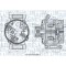 Alternator Ford Ranger (Tke), Transit Box (Fa), Transit Bus(Fd , Transit Custom V362 Box (Fy, Transit Custom V362 Bus (F3), Transit (Fm , Transit V36