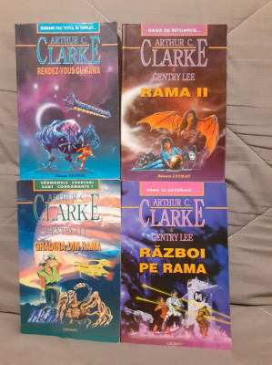 RENDEZ VOUS CU/GRADINA DIN/RAZBOI PE/RAMA II-ARTHUR CLARKE (4 VOL) foto