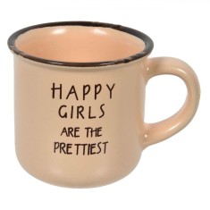 Căni Ceramică, Multicolor, Mesaje, Capacitate 130ml, 4 Bucăți