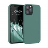 Husa pentru Apple iPhone 12/iPhone 12 Pro, Silicon, Verde, 52641.166, Carcasa, Kwmobile