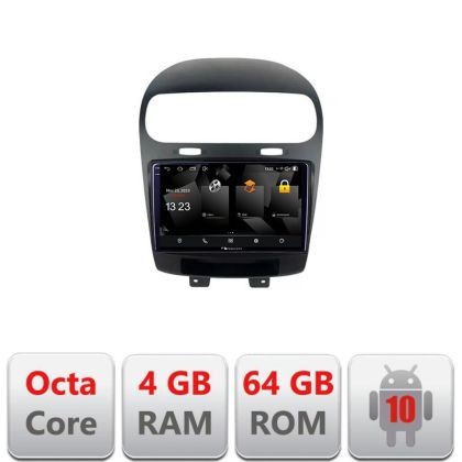 Navigatie Fiat Freemont Dodge Journey 2012-2019 Android Octa Core 720p 4+64 DSP 360 camera carplay android auto CarStore Technology