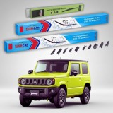 Cumpara ieftin Ștergătoare Suzuki Jimny GJ/A6G 2018+ | Set Față și Spate Flat Premium &ndash; TeamCar&reg;