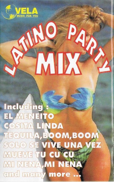 Casetă audio Latino Party Mix, originală