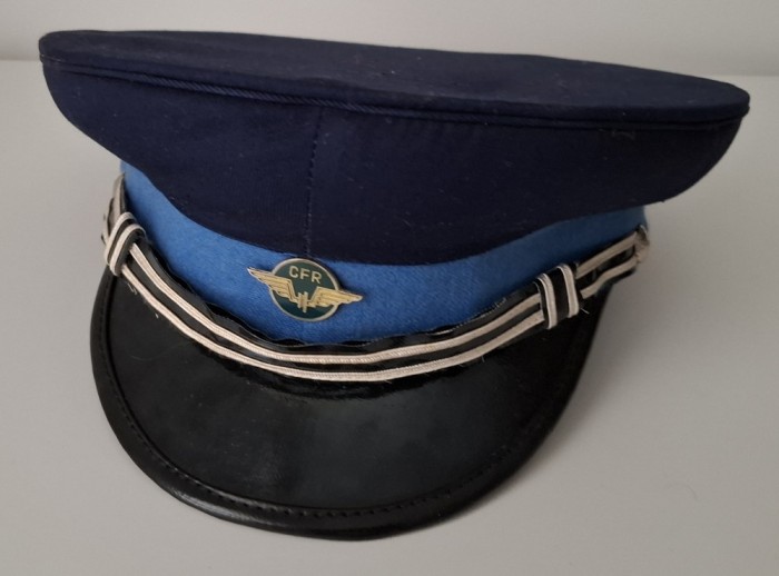 VECHE CASCHETA CHIPIU SAPCA - CFR - COLECTIE