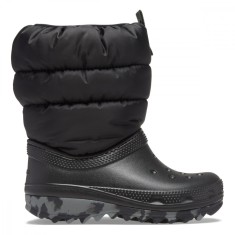 Cizme Crocs Classic Neo Puff Boot Kids Negru - Black