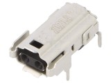 Conector Single Pair Ethernet T1 Industrial Soclu Mamă 2 Pin