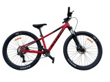 Bicicleta MTB Storm Raptor 1.0, 27.5 Inch, Cadru 13, Frane Hidraulice, Rosu Negru