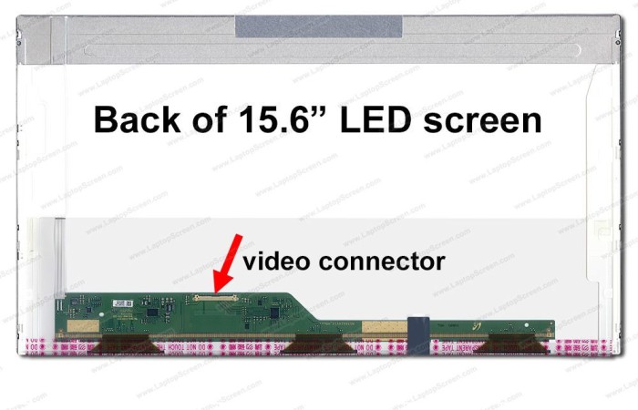 Display laptop 15.6 &quot; HD (1366x768) 40 pin LTN156AT17