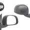 Oglinda exterioara Fiat Panda (169), 2009-12.2012, Dreapta, reglare electrica; carcasa neagra; geam convex; cromat; 3 pini
