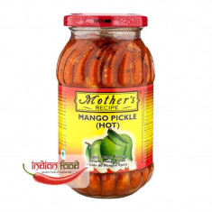 Mother's Recipe Mango Pickle Hot (Muraturi de Mango Picante) 500g