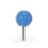 Biax sculptura lemn SABURR - Cap sferic 25,4 mm varianta Supreme, Granulatie Saburr Mega ASPRA - Albastra