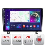Navigatie Opel Astra H 2006-2015 Android Octa Core Ecran 2K QLED GPS 4G 4+32GB 360 kit-astra-h+EDT-E409-2K CarStore Technology