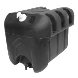 Rezervor apa 50L cu robinet si dozator sapun 250 ml, negru