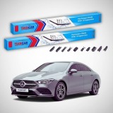 Cumpara ieftin Ștergătoare Mercedes-Benz CLA Coup&eacute; C118 2019-prezent | Set Față Flat &ndash; TeamCar&reg;