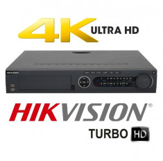 Dvr TurboHD 5.0 8MP 4K 16/4Ch Video/Audio 4HDD Hikvision foto