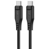 Cablu de incarcare, Type-C to Type-C, 60W, 3A, High-Speed Charging, 1.2m - Acefast (C3-03) - Black