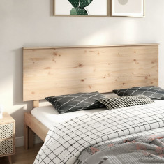 Tablie de pat, 184x6x82,5 cm, lemn masiv de pin GartenMobel Dekor foto