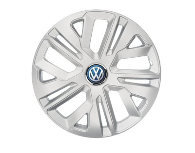 Set 4 capace roti 14``Raven Gri, Compatibile cu Volkswagen foto