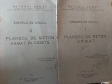 Exemple de calcul 1, 2 Planseu de beton armat