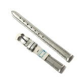 Cumpara ieftin Curea de ceas din piele naturala Matteo Ferari culoare Gri-Argintiu - 12mm,