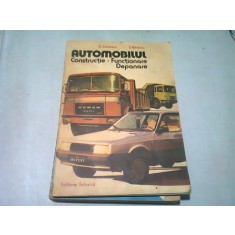 AUTOMOBILUL , CONSTRUCTIE , FUNCTIONARE , DEPANARE de D. CRISTESCU , V. RADUCU