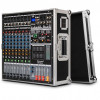 Mixer Audio 12 Canale cu Amplificare 600W, Bluetooth, USB, Egalizator, MP3 Player, Profesional
