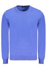 North Sails Pulover barbati, cu mini logo brodat, Regular fit, Albastru, S