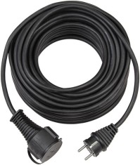 Cordon prelungitor Brennenstuhl BREMAXX , IP44, 15m, AT-N05V3V3-F 3G1,5 - Negru foto