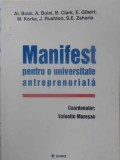 MANIFEST PENTRU O UNIVERSITATE ANTREPRENORIALA-COORDONATOR: VALENTIN MURESAN-231752