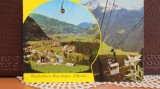 AUSTRIA - ZILLERTAL, TIROL-VEDERE PANORAMICA CU TELEFERICUL A ORASULUI-TIMBRATA