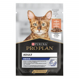 Cumpara ieftin PURINA PRO PLAN INDOOR cu Somon in sos, hrana umeda pentru pisici adulte, 85 g