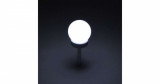 Polifach 2 LED-es kerti Napelemes L&aacute;mpa 10cm - G&ouml;mb (P-010) #sz&uuml;rke