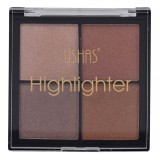 Paletă Highlighter Ushas, Multicolor, Capacitate 18.4g