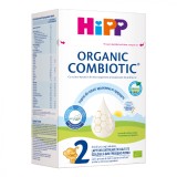 Lapte praf formula de continuare Organic Combiotic 2, +6 luni, 800 g, Hipp