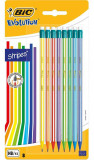 Bic Set Creioane Grafit Evolution Stripes 646 Cu Radiera Pachet Cu 8 Bucati 584960