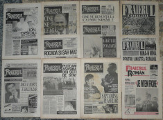 ziar Fraierul roman, anul I/1991,11 numere,ziare revista dupa Revolutie anii 90 foto
