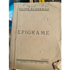 Petre Stanescu - Epigrame