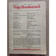 Viata Romaneasca Iunie-Iulie 1960
