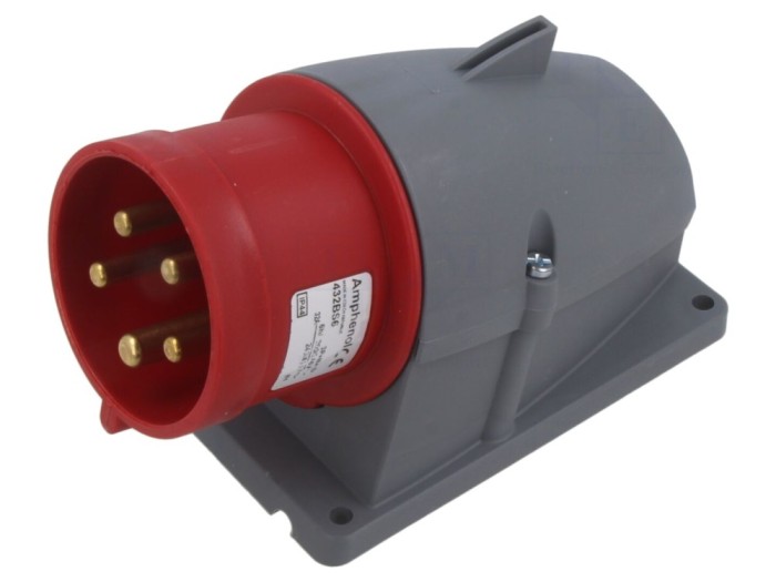 Conector Alimentare AC Trifazat IP44