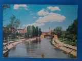 CPIB 23250 CARTE POSTALA - TIMISOARA. VEDERE DE PE BEGA, SCRISA SI NECIRCULATA, 1981