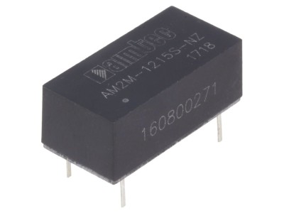 Convertor DC-DC 2W 12V la 15V foto