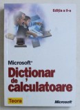 MICROSOFT - DICTIONAR DE CALCULATOARE , 2002