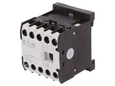 Contactor 3P NO 24VDC 8.8A 4kW Cleme Șurub foto